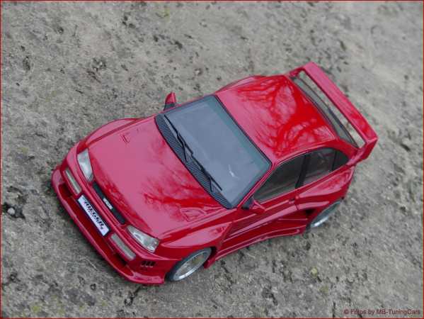 1:18 Opel Kadett E GS 16V Rieger GTO Breitbau + Vitrine = RAR